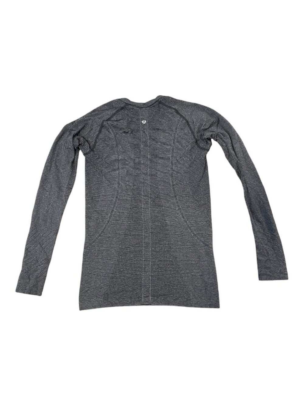 Lululemon Swiftly Tech Longsleeve (gray/black striped) - Picture 3 of 4